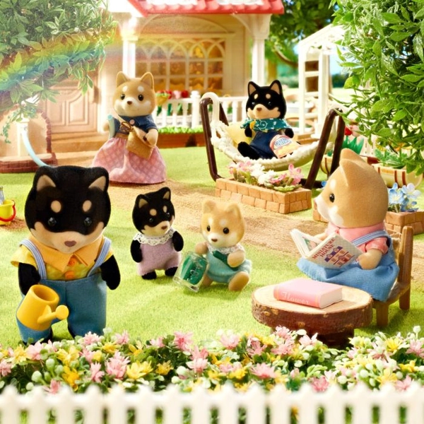 Shiba Dog Family