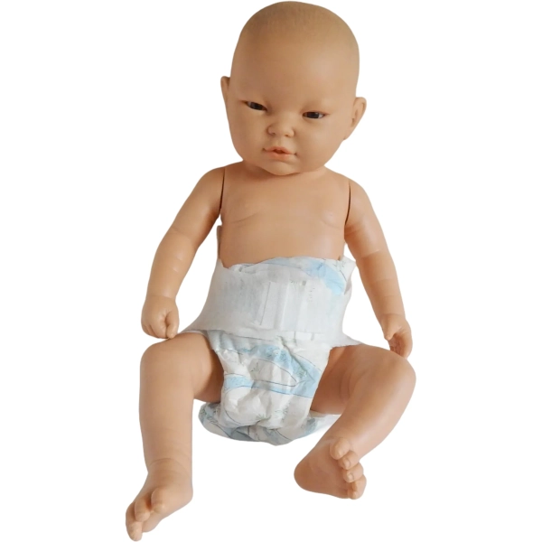 Berjusa Anatomically Correct Baby Boy Doll