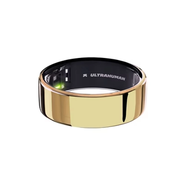 Ultrahuman AIR Size 7 Smart Ring - Bionic Gold