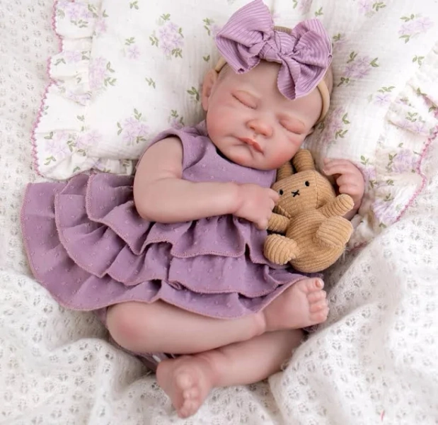20" Body Reborn Baby Doll Realistic Floppy Newborn Girl Feeding
