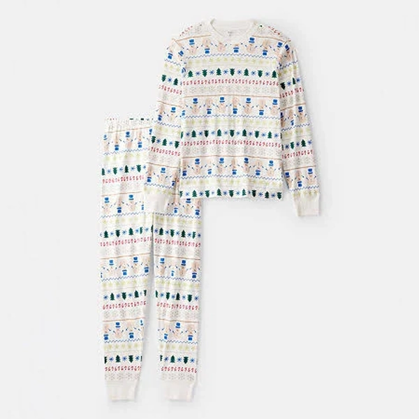 Carter's Family Matching Snowman Fair Isle 2-Piece Pajamas