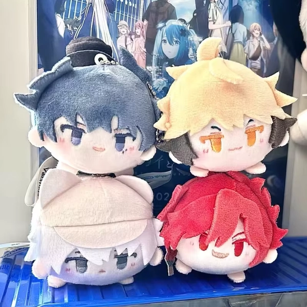 Link Click Bilibili Plush Doll Stuffed Toy Pendant Ornament Collectible Series Desktop Room Girl Gifts Toys