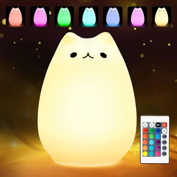 Cute Cat Night Light