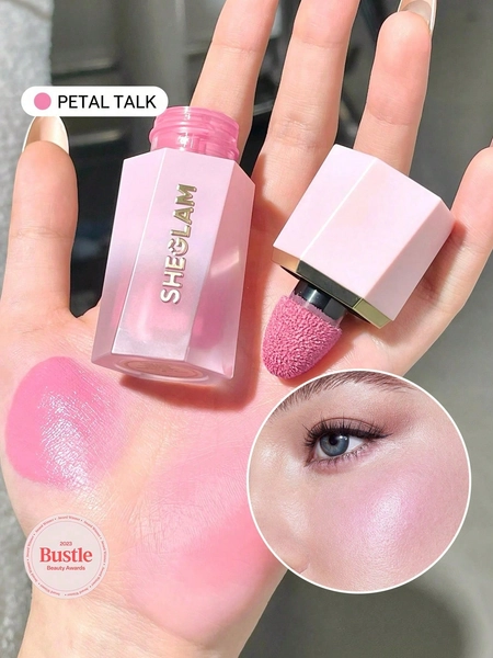 SHEGLAM Color Bloom Liquid Blush-Petal Talk Brand Beauty Cosmetic Makeup For Women And Girls