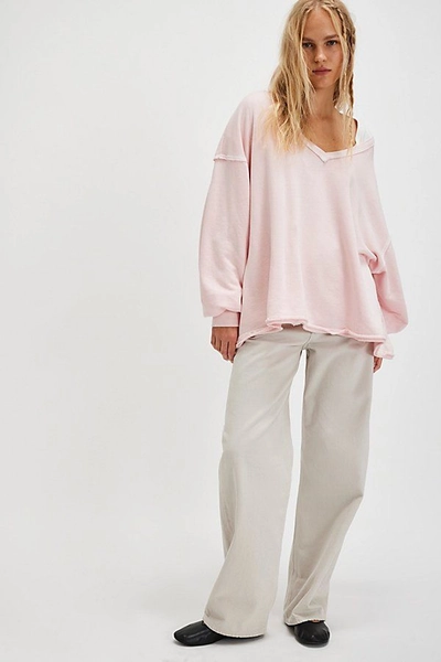 Free People We The Free Venice V-Neck Sweatshirt - Heather Grey | Editorialist in 2025 | Classy sweatshirt, Clothes, Cutie clothes