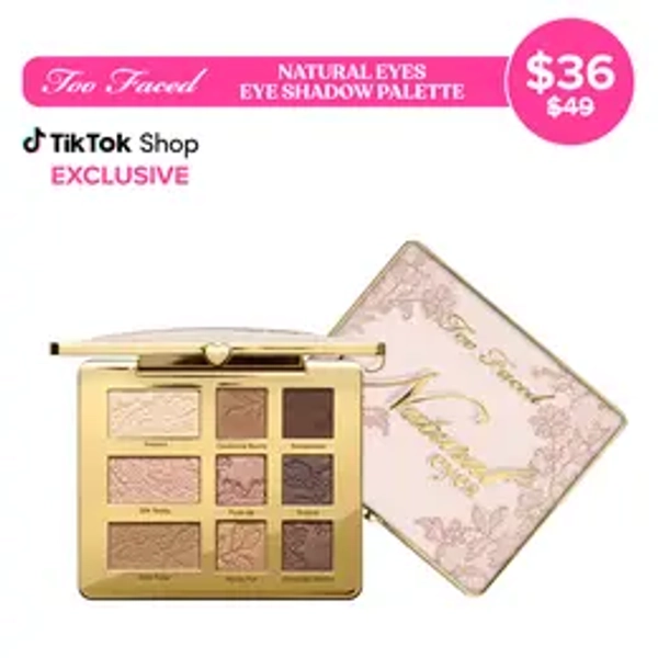 Too Faced Natural Eyes Rich Pigmented Neutral Eye Shadow Palette