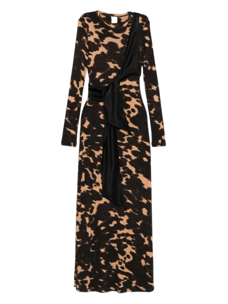 Nanushka robe courte à taille nouée | S