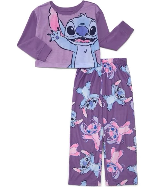 Disney Lilo and Stitch Girls 2-Piece Long Sleeve Pajama Set
