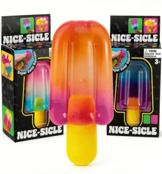 Needoh ice cream blind box, random color, soft, stress relieving toy, cute, relaxing, squeezing