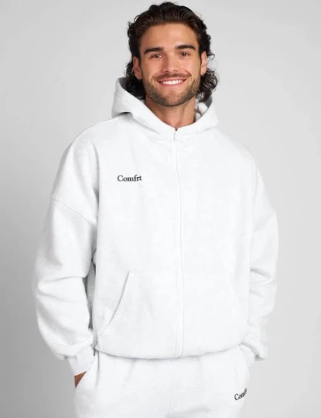 Comfrt Oversized Cloud Zip Hoodie