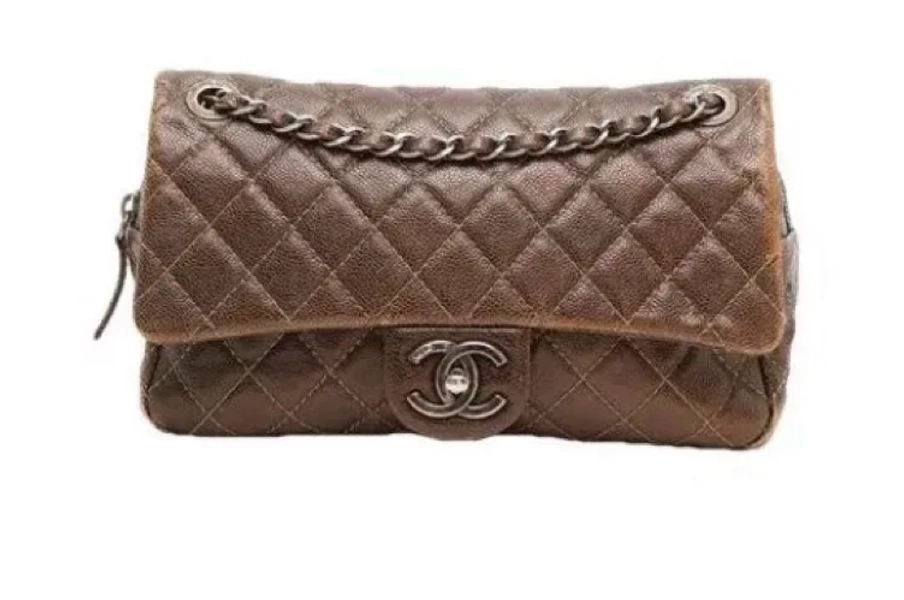 Sac à main en cuir Timeless/Classique