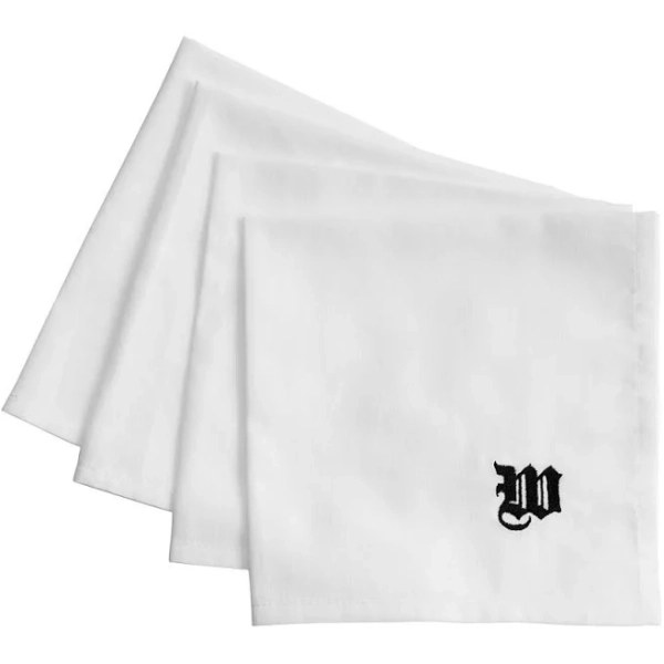 4 Gentleman's Handkerchiefs