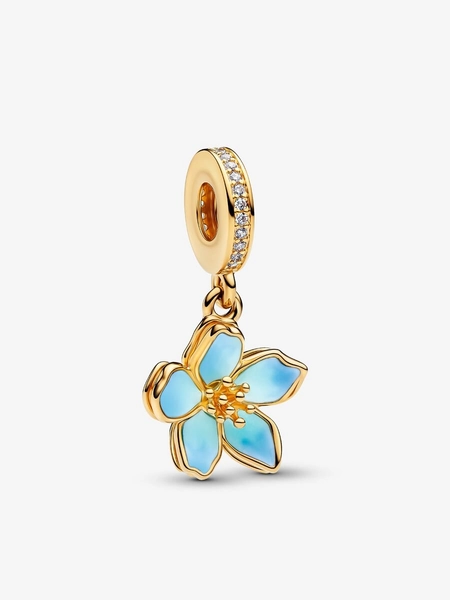 Blue Blossom Dangle Charm