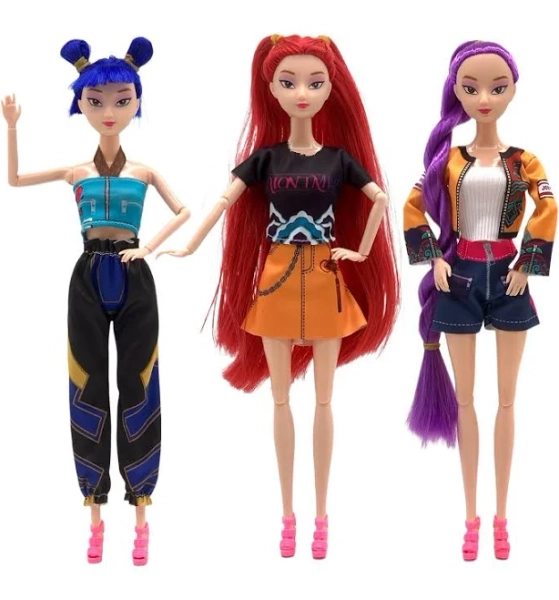 Kpop Demon Hunters Action Figures Set