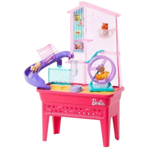 Barbie World Hamster Pet Playground Playset