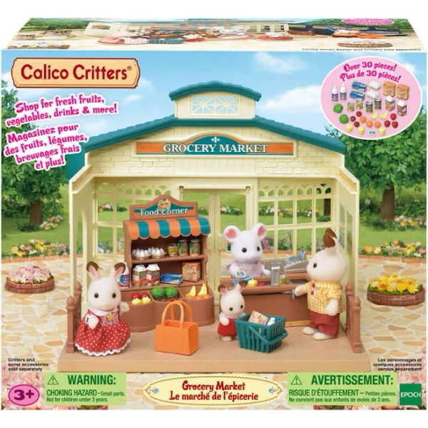 Calico Critters Grocery Market