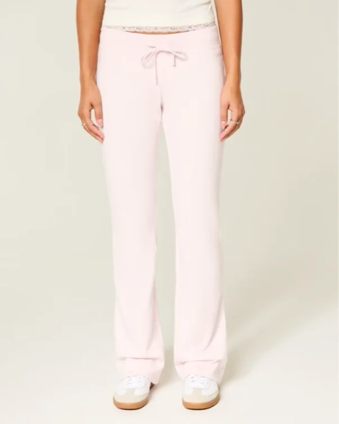 Terry Logo Graphic Bootcut Sweatpants