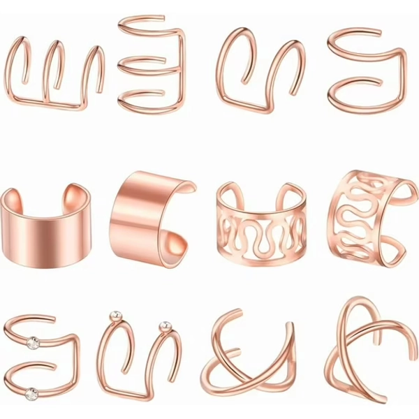 rose Gold Hair Jewelry