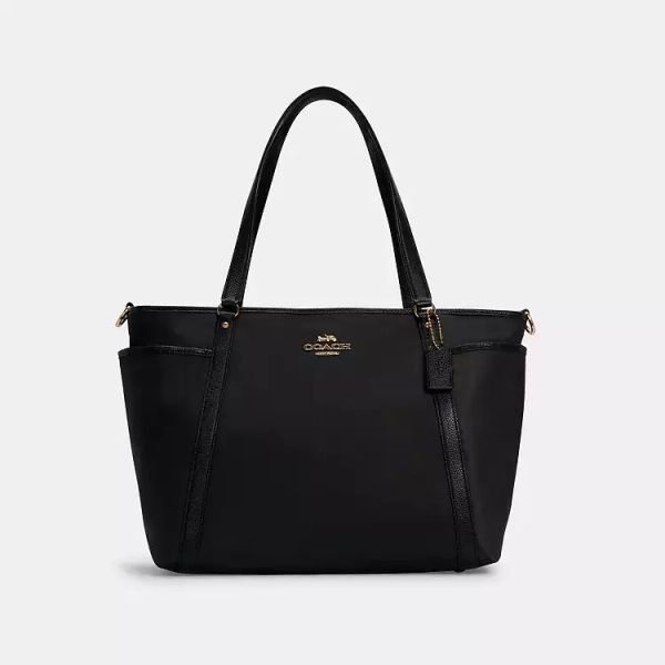 Gold/Black Baby Bag