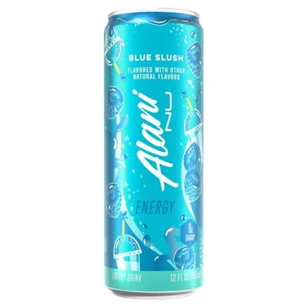 Alani Nu Energy Drinks Blue Slush 12 Cans