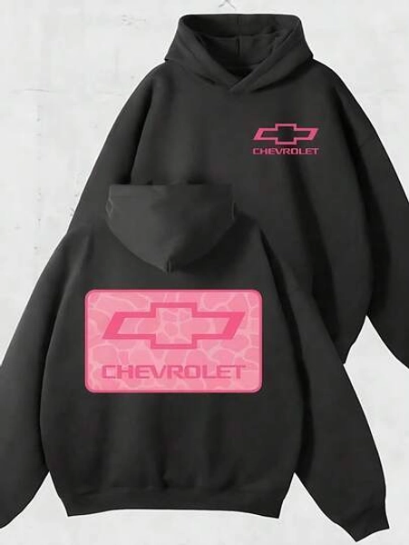 Chevrolet Pink Camo Logo Vintage Hoodie Sweatshirt Tshirt 2 Sides, Outdoor Summer Shirt, Racing Fan, Gift For Car Lover, Country Hunting Casual 100% Cotton Top Gifts For Men For Him