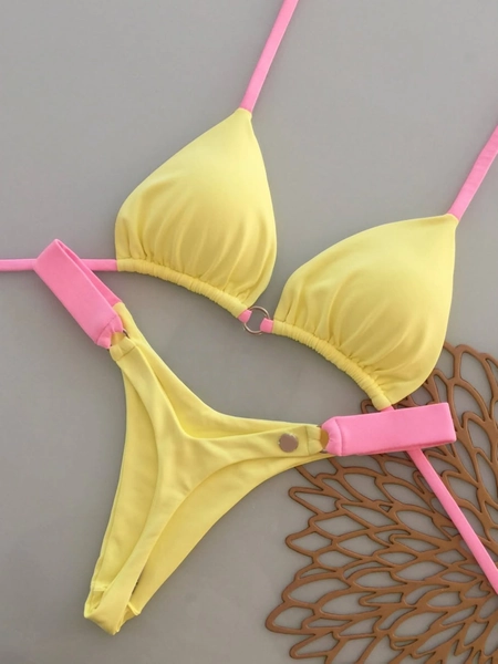womens   swimsuit   summer solid color - Temu
