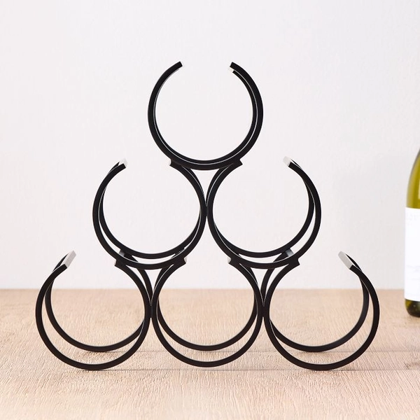 Streamline Metal Bar Wine Rack
