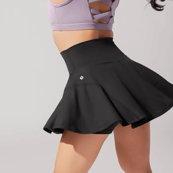 POPFLEX® Twirl Skort Crimson