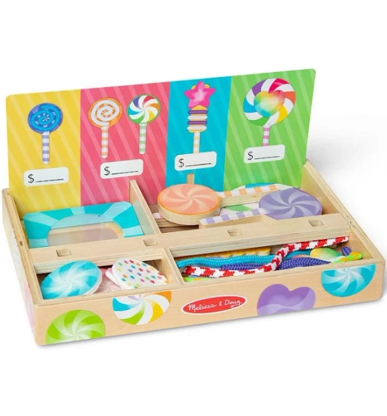 Melissa & Doug Wooden Lollipop Play Set