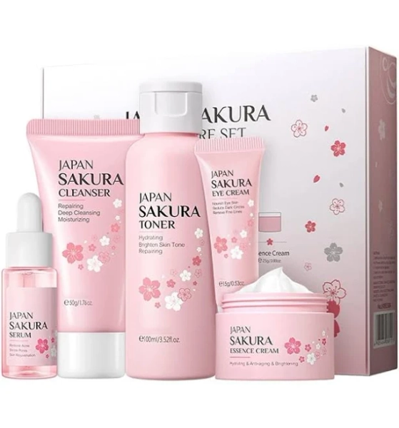 Sakura Skin Care Gift Set