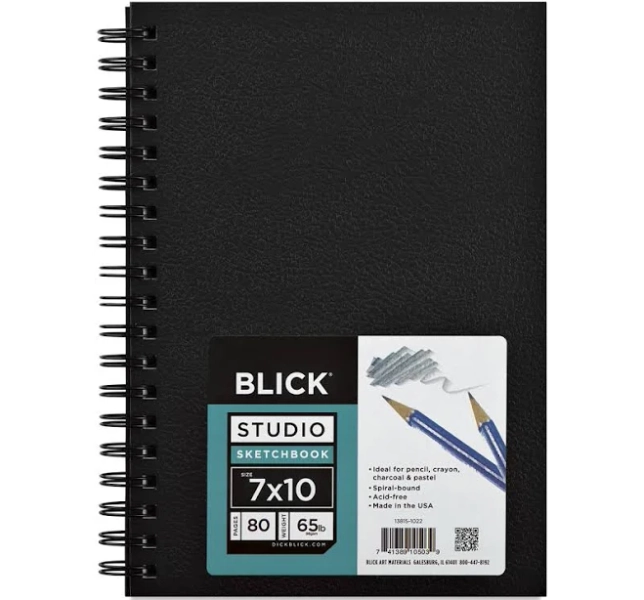Blick Wirebound Sketchbook 12" x 9"