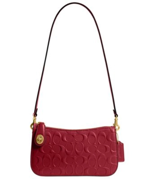 Penn Small Signature Patent Leather Shoulder Bag