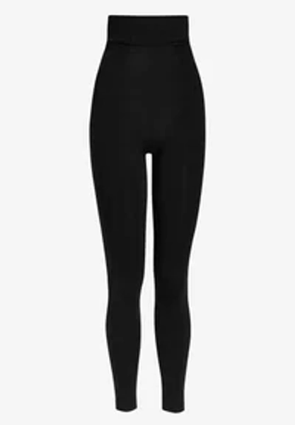 Leggings - Trousers - black