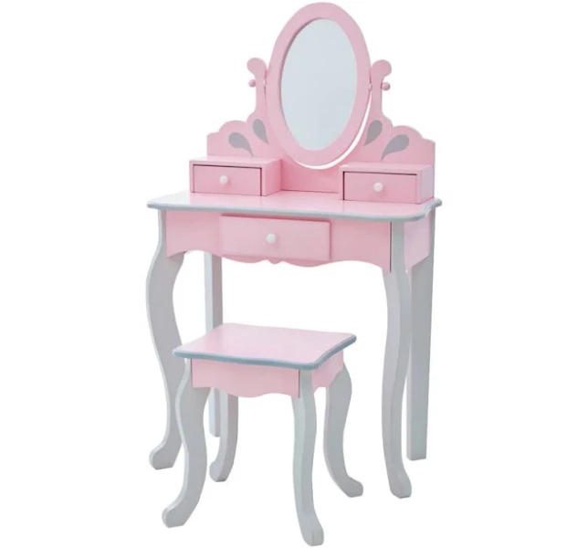Teamson Kids Little Princess Rapunzel Play Vanity Set