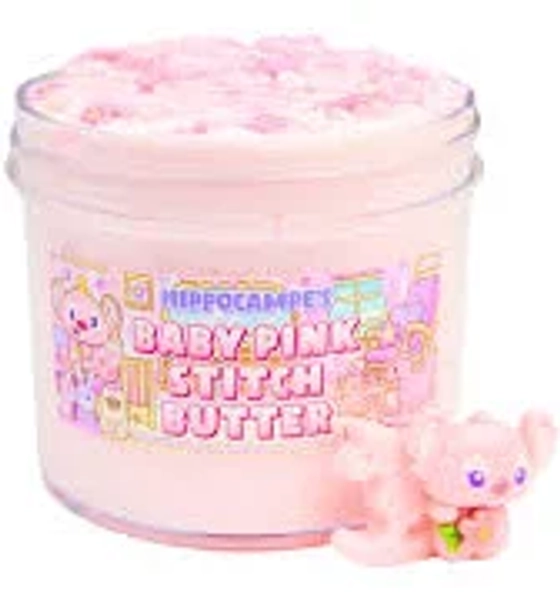Baby Pink Stitch Butter Slime