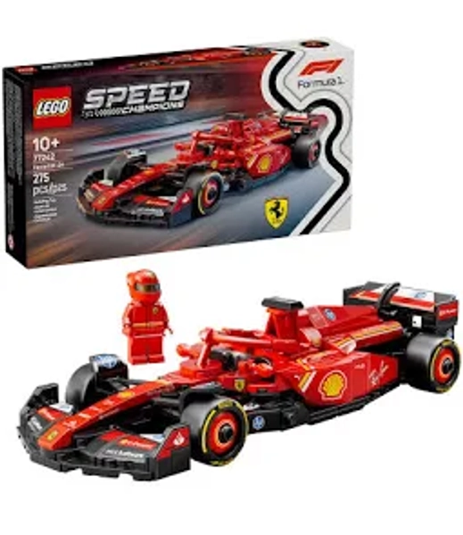 LEGO Speed Champions 77242 Ferrari SF-24 F1 Race Car Set