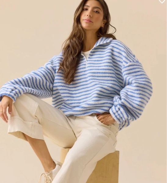 Maren Sherpa Pullover