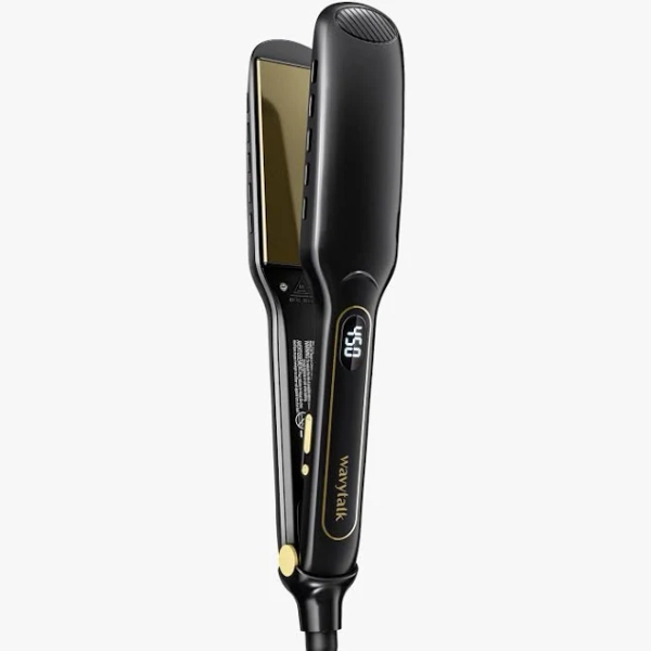 Wavytalk Vent SESH Wide Flat Iron for Long Thick Hair