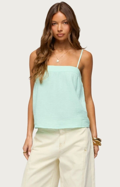 Sapphire Textured Tank Top