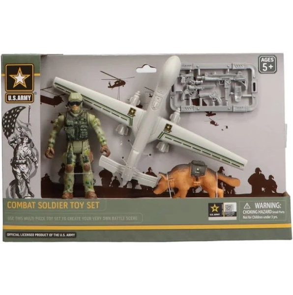 U.S. Army Combat Soldier Toy Set