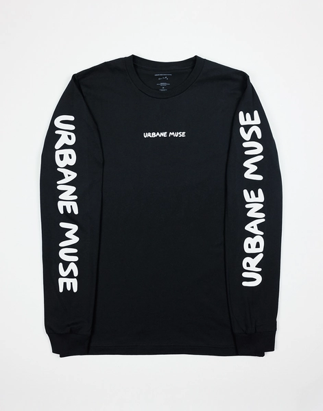 URBANE MUSE studio logo long-sleeve T-Shirt - URBANE MUSE CHRIS SMITH®