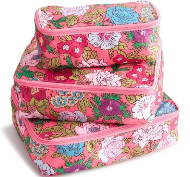 Vera Bradley Women's Essential Packing Cube Set