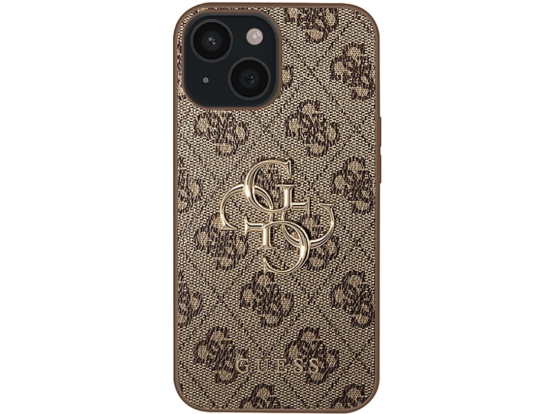 GUESS H71506, Bumper, Apple, iPhone 15, Braun