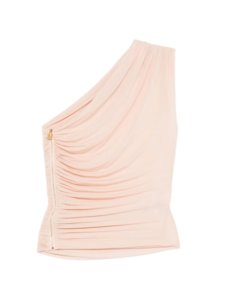 Elisabetta Franchi haut drapé à fermeture zippée | 42