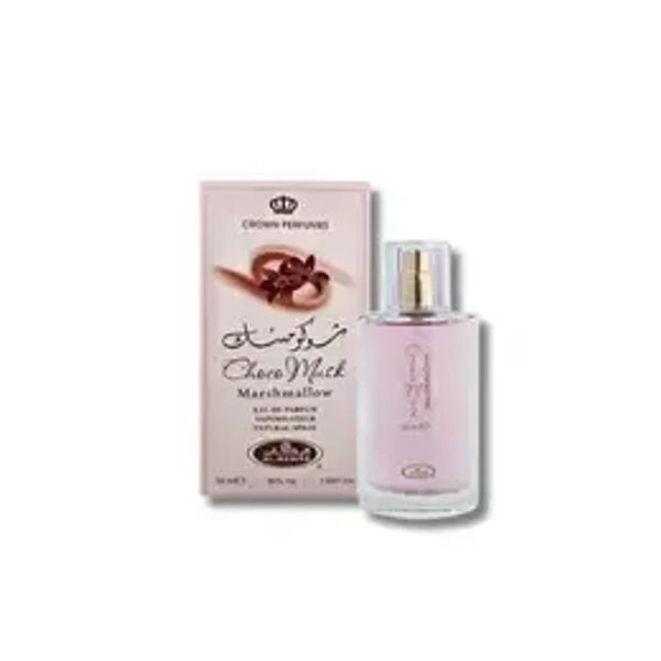 Al Rehab Marshmallow Choco Musk 1.65FL.OZ / 50ML Gourmand Candy Scent Eau De Parfum Aromatic Woody Fragrance Elegant Perfume Mist Scented Floral