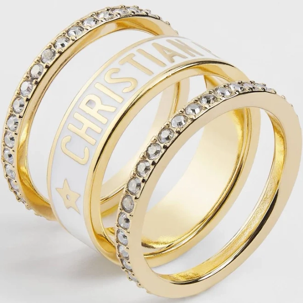 Dior Women's Code Ring Set