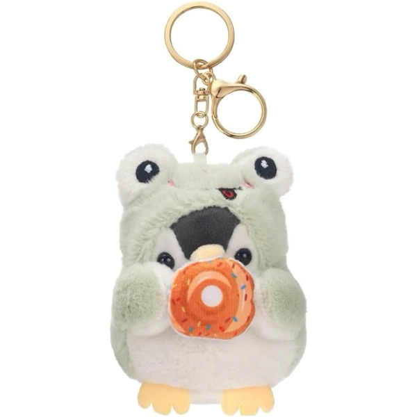Plush Penguin Keychain