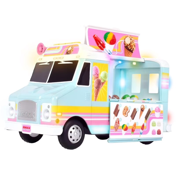 Maxx Action, 12" Motorized Lights and Sounds Large Ice Cream Truck, Children 3+