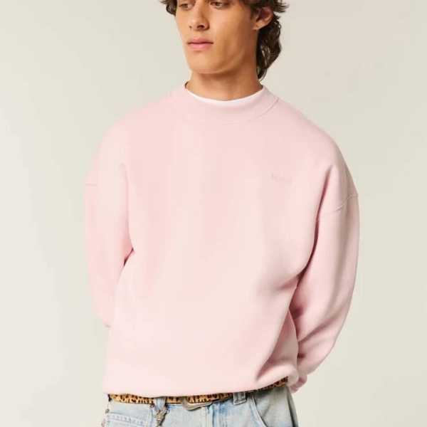 Hollister Men's Boxy Crew Sweatshirt