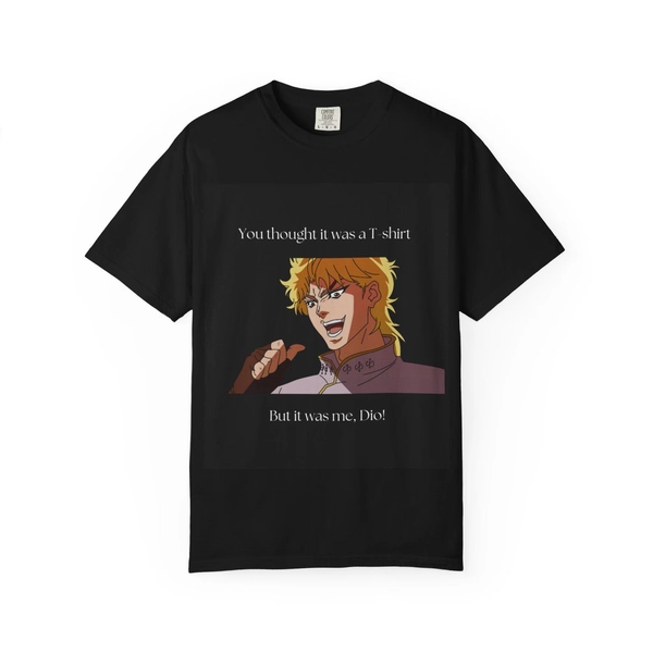 Jojo's Bizarre Adventure Tee, 'But it was me, Dio' Graphic T-Shirt